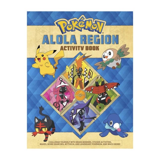 Pokémon Alola Region Activity Book