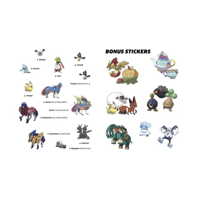 Pokemon Unova Stickers