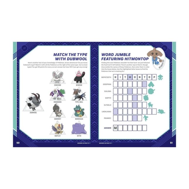 Pokémon Alola Region Activity Book