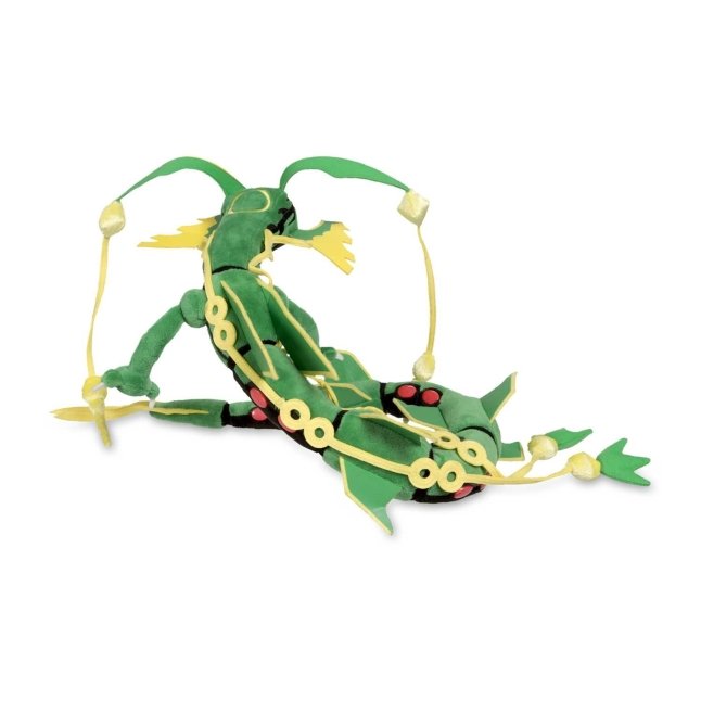 Shiny Mega Rayquaza Plush Review! Pokemon Center Exclusive 