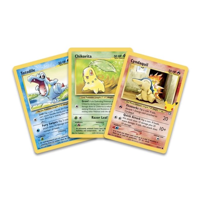 Pokémon TCG First Partner Pack (Johto) Pokémon Center Official Site