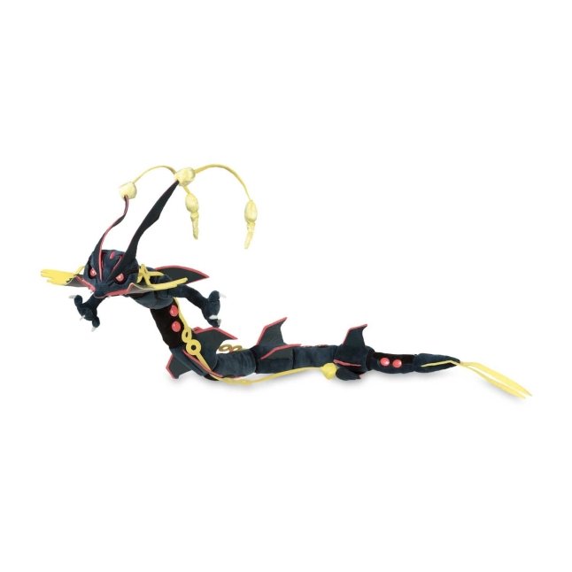 Shiny Mega Rayquaza Plush from Pokémon Centers in 2015. #pokemon #poke