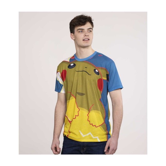 Gigantamax Pikachu Allover-Print T-Shirt - Adult | Pokémon Gigantamax Pikachu Allover-Print T-Shirt - Adult | Pokémon