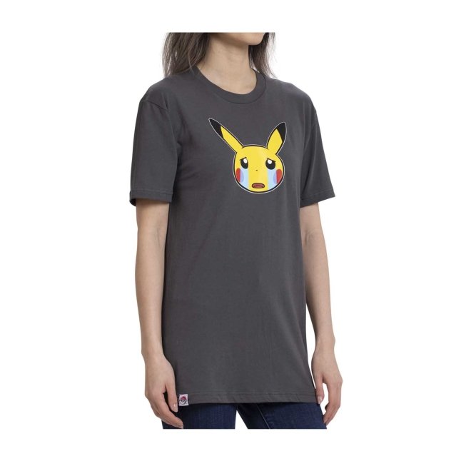 Pokémon Mood Collection: Pikachu Sad Fitted Crew Neck T-Shirt - Adult ...