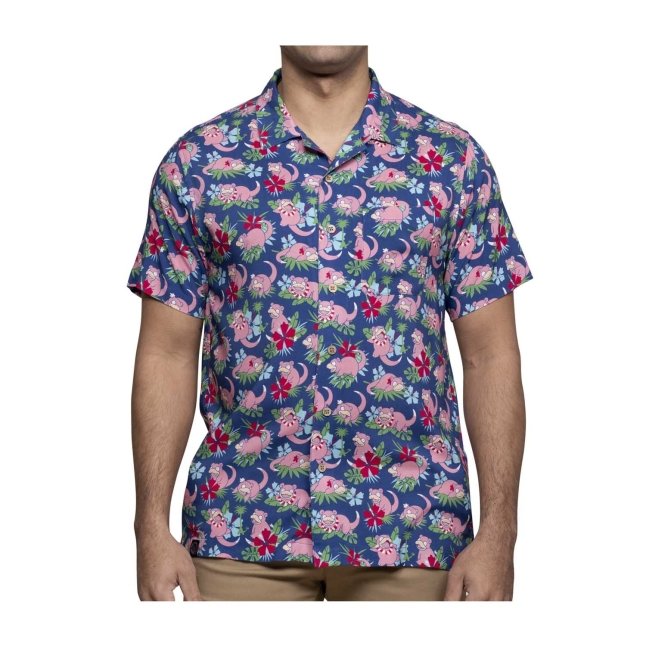 volgorde resterend Verwaand Pokémon Tropical Slowpoke Tropical Shirt - Adult | Pokémon Center Official  Site