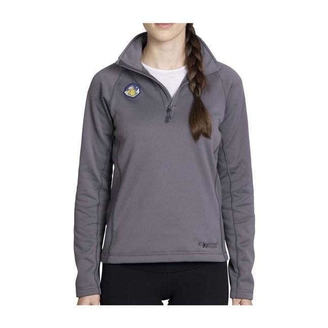 shirt with zipper in middle