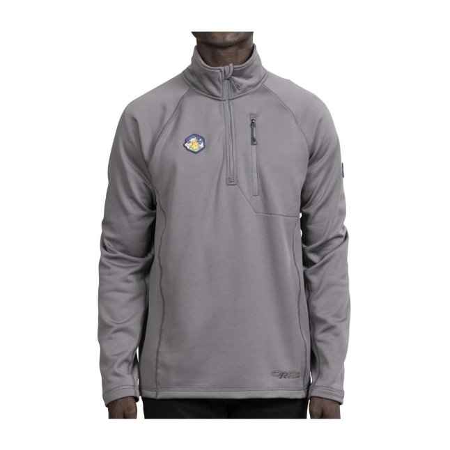 Outdoors with Pokémon Middle Fork Gray Quarter-Zip Fleece