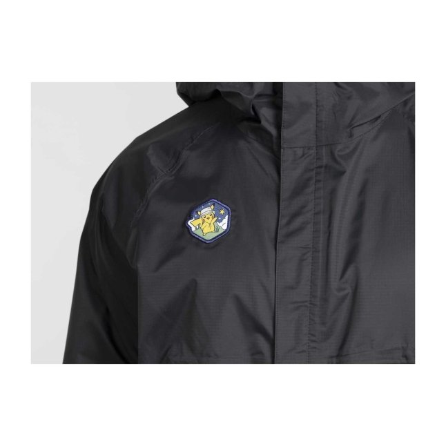 Outdoors with Pokémon Apollo Black Rain Jacket by Outdoor