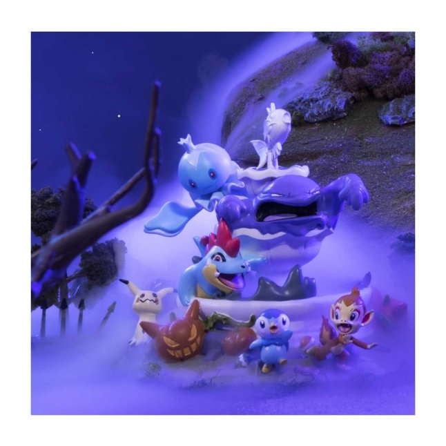 Haunted Pokémon Village: Frillish Frightening Fountain Figure
