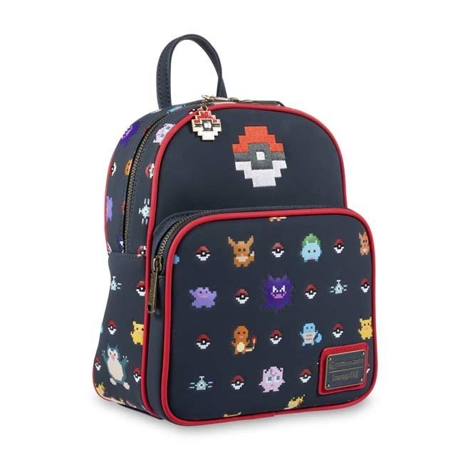 Pokémon Block Art Convertible Backpack by Loungefly  display picture 3