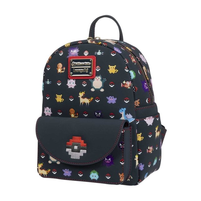 Official Pokémon Block Art Mini Backpack by Loungefly