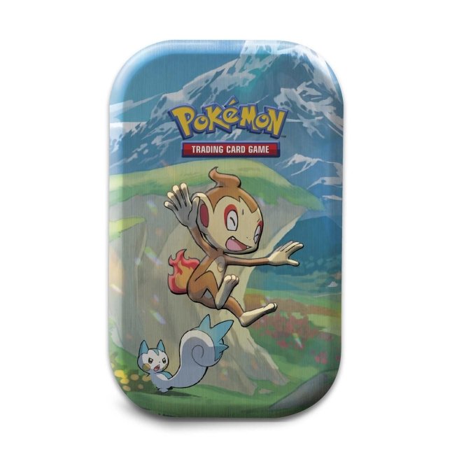 Pokémon TCG: Sinnoh Stars Mini Tin (Chimchar & Pachirisu) | Pokémon Center  Official Site