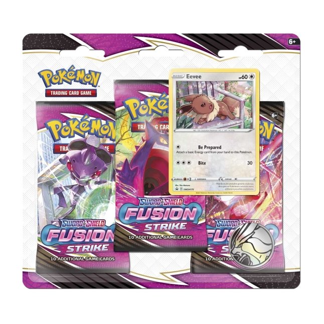 Pokémon TCG: Sword & Shield-Fusion Strike Sleeved Booster Pack (10 Cards)