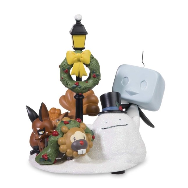 Snow Day Holiday Pokémon Village Figure | Pokémon Center
