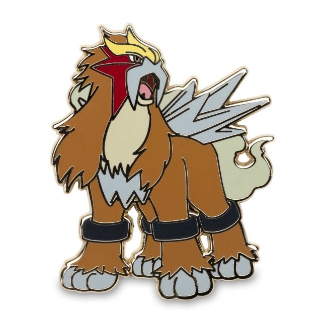 Raikou, Entei & Suicune Pokémon Pins (3-Pack)