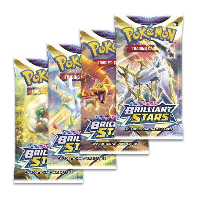 Pokemon Sword and Shield - Booster Pack Lot - 4 Sealed Packs