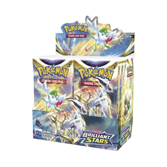 Kostbar Biskop bag Pokémon TCG: Sword & Shield-Brilliant Stars Booster Display Box (36 Packs)  | Pokémon Center Official Site