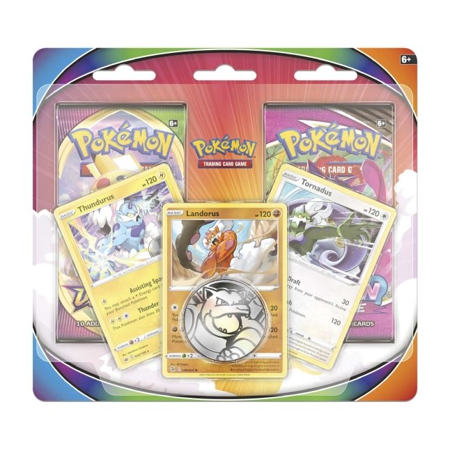 Pokémon TCG: Tornadus, Thundurus & Landorus Cards with 2 Booster