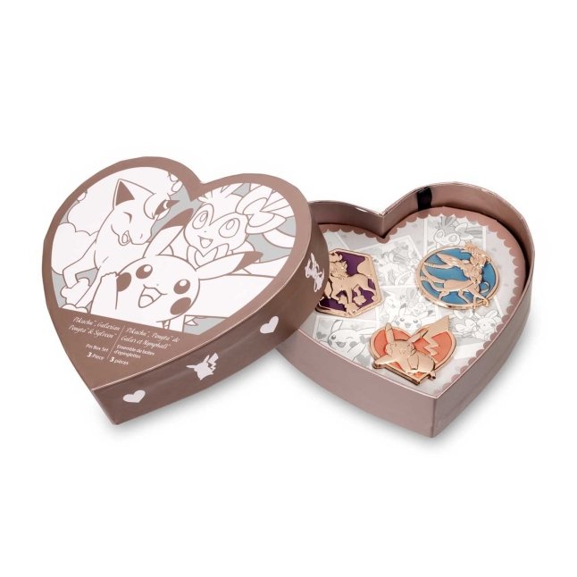 Pikachu, Galarian Ponyta & Sylveon Pin Box Set (3-Pack) | Pokémon