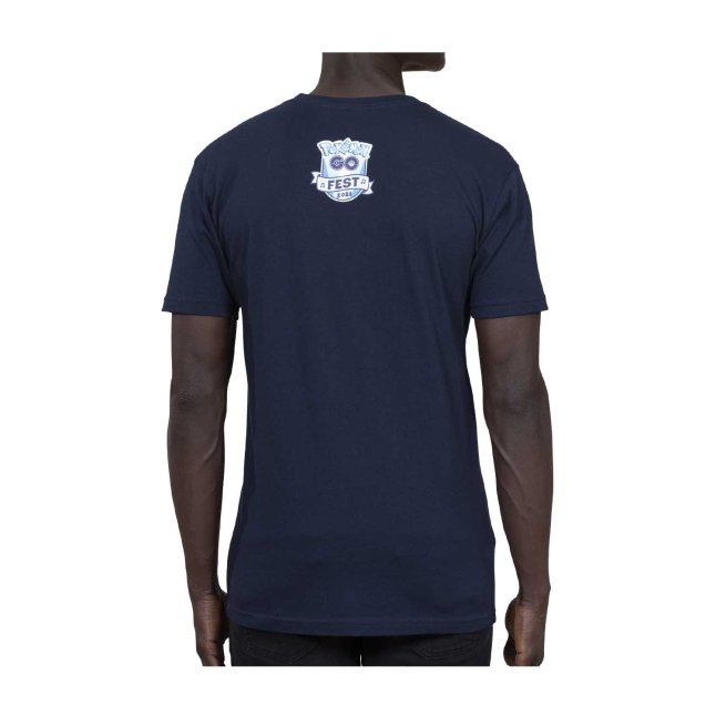 Pokémon Fest 2021 Navy Relaxed Crew Neck T-Shirt - Adult | Pokémon Center Official Site