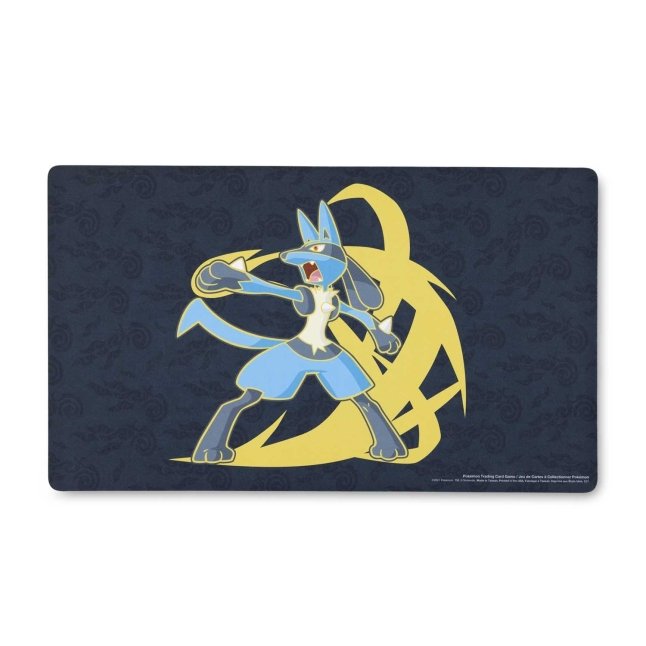 Pokémon TCG Lucario Focused Fighter Playmat Pokémon Center Official Site