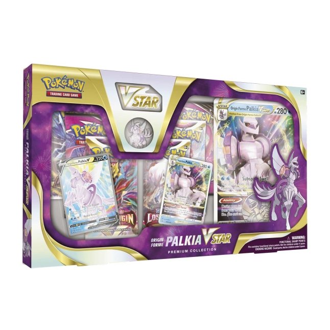 Pokemon Origin Forme Palkia VSTAR Premium Collection Box - Pokemon Sealed  Products » Pokemon Tins & Box Sets - Collector's Cache