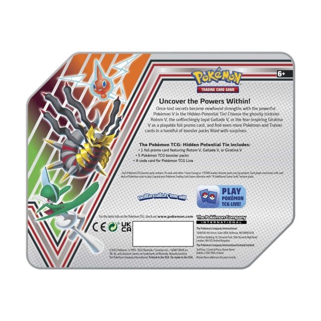 Pokémon TCG: Hidden Potential Tin (Giratina V)