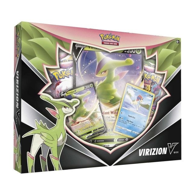 ポケモンBOX Pokémon TCG: Virizion V Box | Pokémon Center Official Site