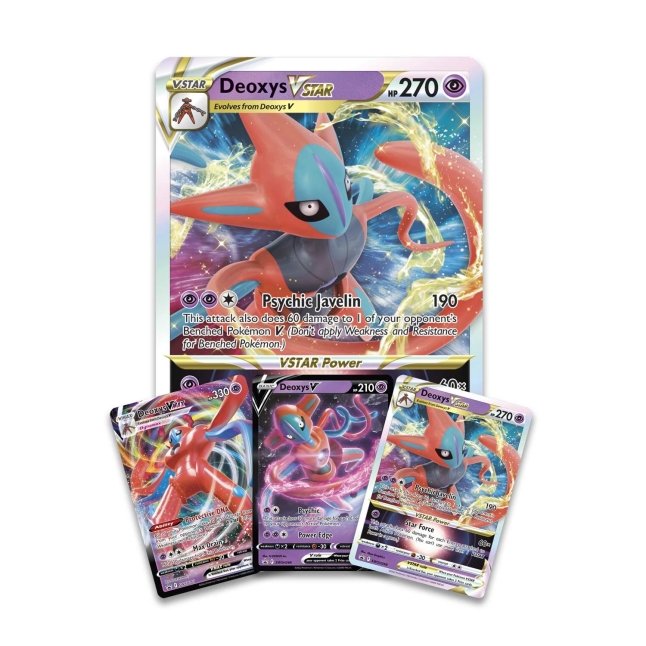 Pokemon TCG Deoxys Vmax & VStar Battle Box