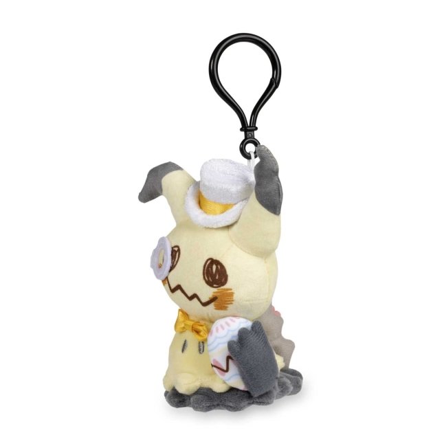 Cartoon Animal Pom Pom Keychain Cute Plush Doll Key Chain Ring
