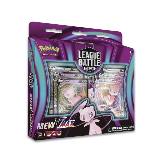 Baralho Batalha De Liga Mew Vmax Pokémon TCG