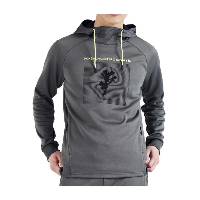 Pokémon Center × Craft: Lucario ADV Unify Granite Hoodie - Men