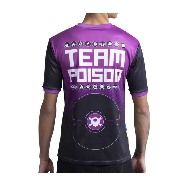 【Phyps Department x Pokemon】Sports Jersey Pokémon Center × OMOCAT: Team Ghost Jersey - Adult | Pokémon