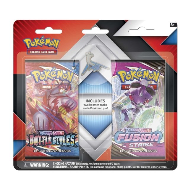 Pokémon TCG: 2 Booster Packs & Latios Collector's Pin