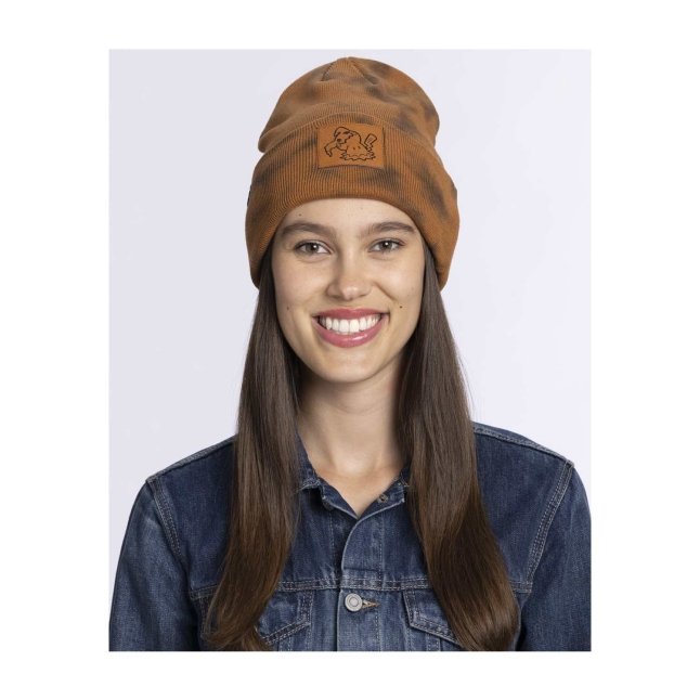 Mimikyu Brown Tie-Dye Cuff Beanie (One Size-Adult) | Pokémon Mimikyu Brown Tie-Dye Cuff Beanie (One Size-Adult) | Pokémon