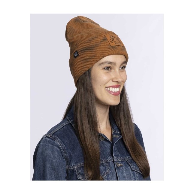 Mimikyu Brown Tie-Dye Cuff Beanie (One Size-Adult) | Pokémon
