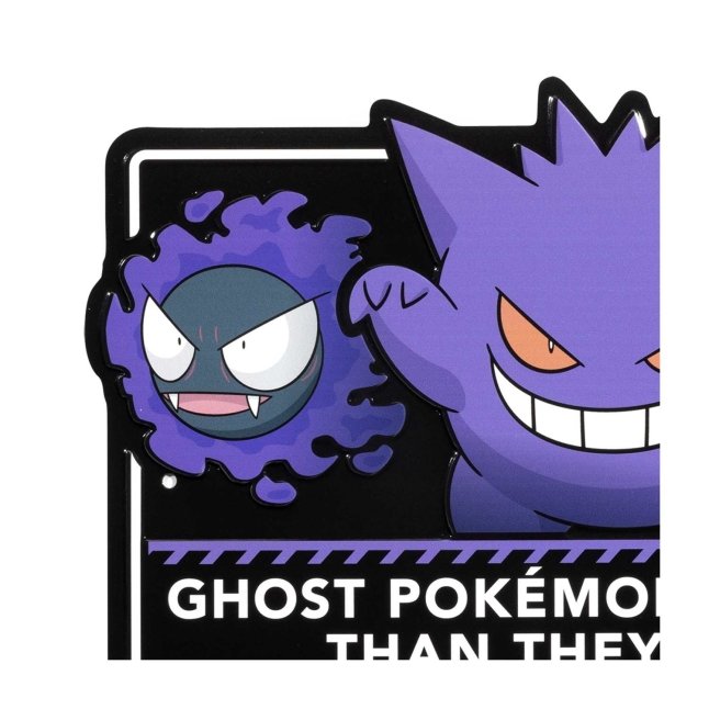Gastly Haunter Gengar Pok mon Sweet Temptations Metal Sign Pok mon Gastly Haunter Gengar Pok mon Sweet Temptations Metal Sign Pok mon