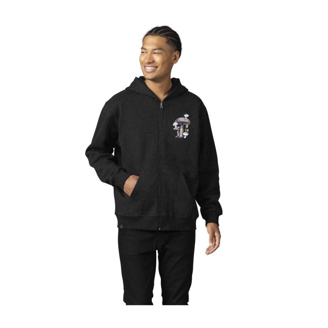 Mushroom Forest Pokémon Nature: Fall Charcoal Relaxed Fit