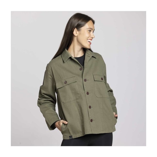 a.n.a Womens Plus Regular Fit Utility Jacket, Color: Dusky Green - JCPenney