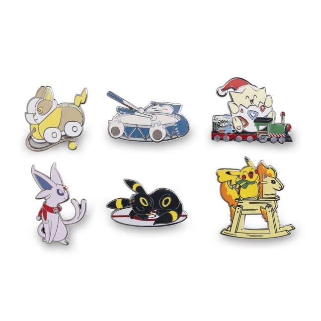 Reshiram, Zekrom & Kyurem Pokémon Pins (3-Pack)