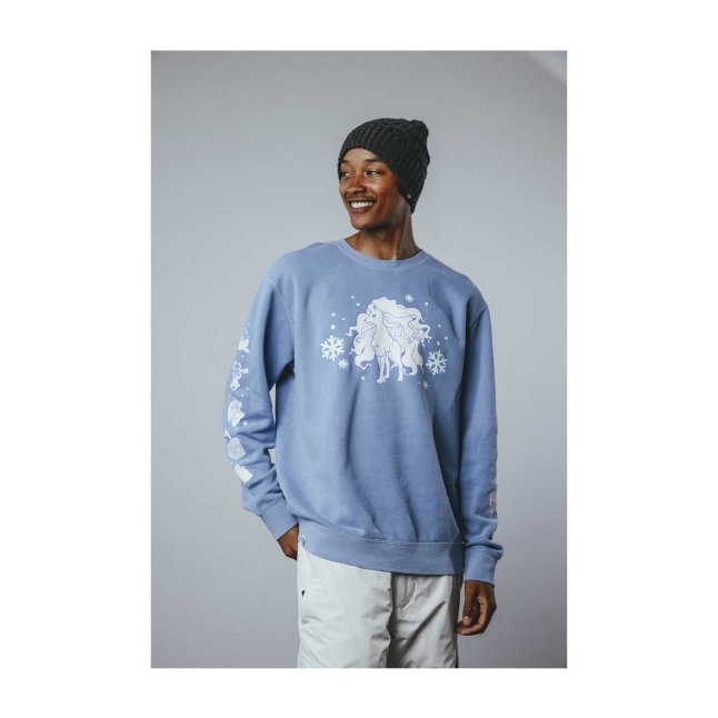 Pokémon Center × OMOCAT: Ice Type Midweight Crew Neck Sweatshirt - Adult |  Pokémon Center Official Site | Sweatshirts