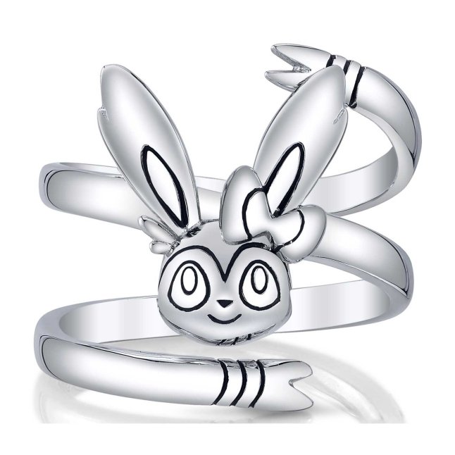 Pokémon Center × RockLove: Sylveon Sterling Silver Wrap Ring 