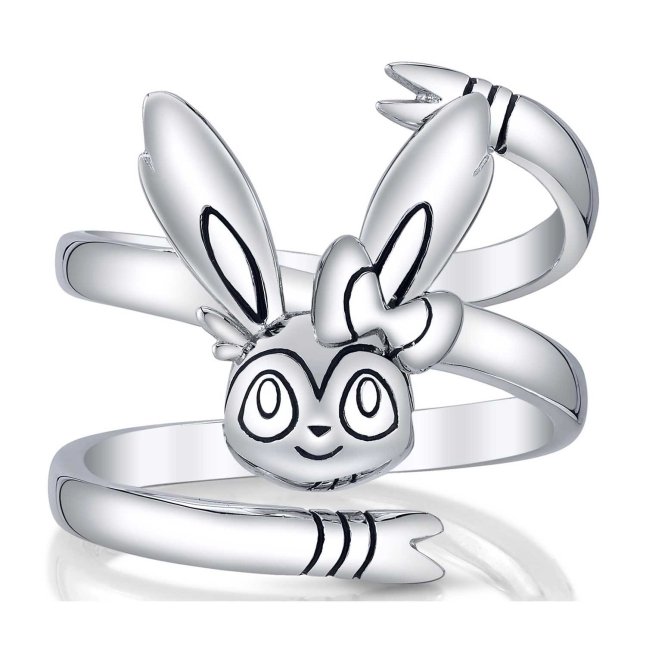 Pokémon Center × RockLove: Sylveon Sterling Silver Wrap Ring | Pokémon ...