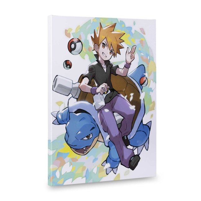 Pokémon Trainers: Blue Canvas Wall Art