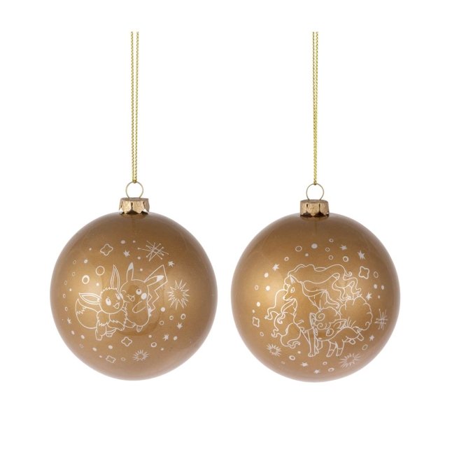 Pokémon Winter Wonders Globe Ornaments (12Pack) Pokémon Center