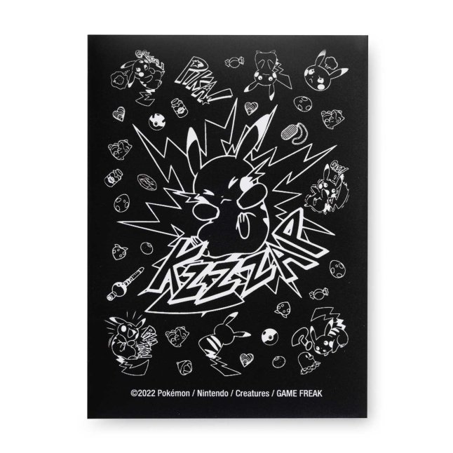 Pokémon TCG: Pikachu Comic-Style Attack Card Sleeves (65 Sleeves