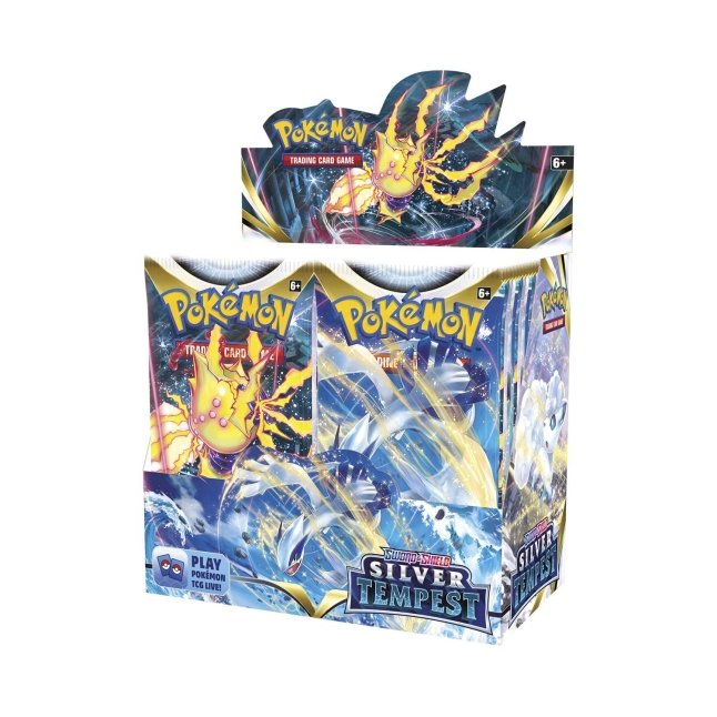 Næsten samtale Betsy Trotwood Pokémon TCG: Sword & Shield-Silver Tempest Booster Display Box (36 Packs) |  Pokémon Center Official Site