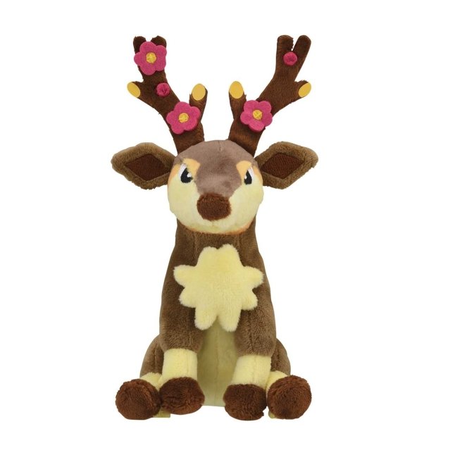Sawsbuck (Spring Form) Sitting Cuties Plush 7 ¼ In. Pokémon Center