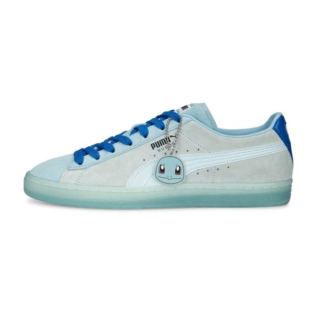 PUMA × Pokémon: Squirtle Suede Blue Training Shoes Adult | Center Site