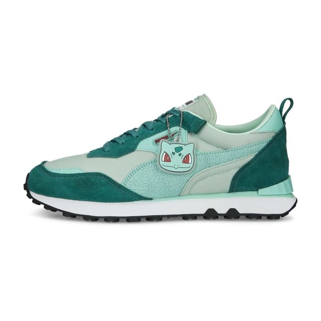 Slippery Elasticity difficult PUMA × Pokémon: Bulbasaur Rider FV Green Sneakers - Adult | Pokémon Center Official Site Slippery Elasticity difficult PUMA × Pokémon: Bulbasaur Rider FV Green Sneakers - Adult | Pokémon Center Official Site